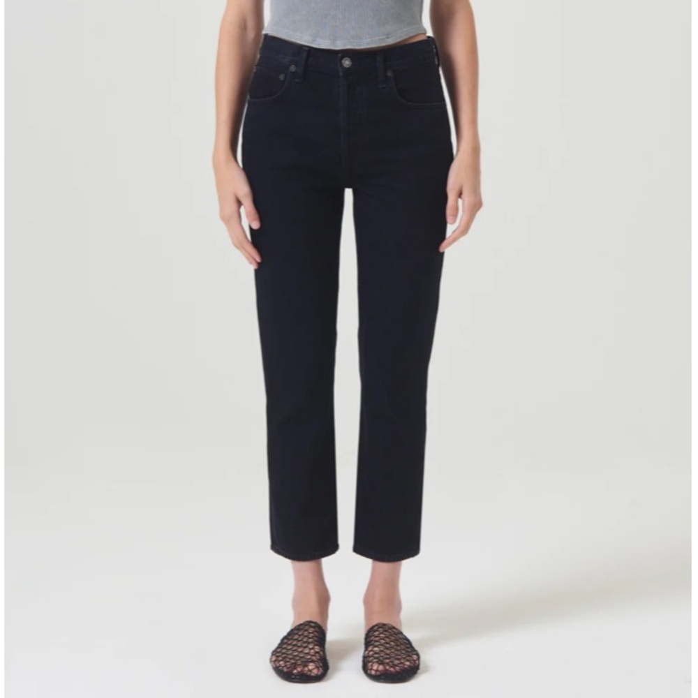 Agolde Riley Straight Jeans Carbon size 29
